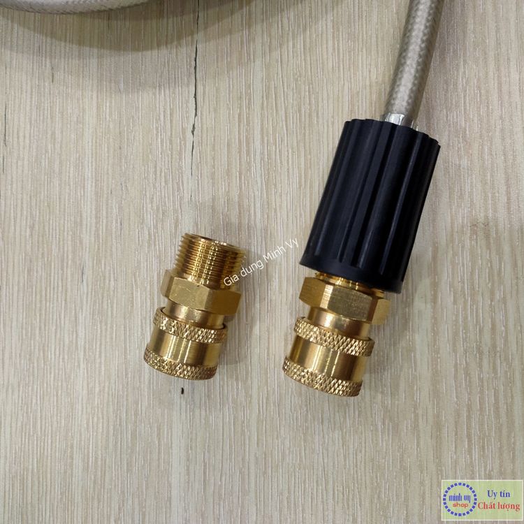 Khớp nối nhanh 1/4 inch – ren ngoài 22mm 1.5