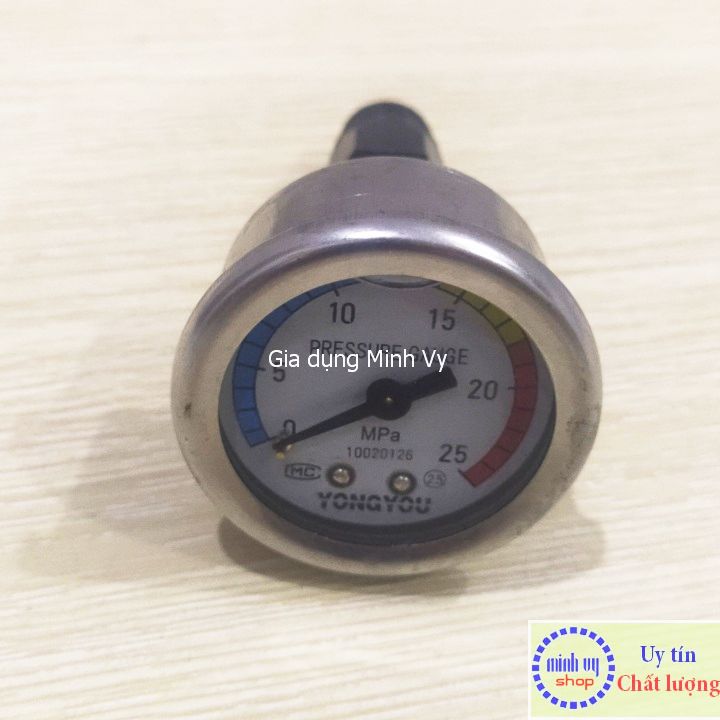 Đồng hồ đo áp lực máy rửa xe mini – phụ kiện máy rửa xe cao áp
