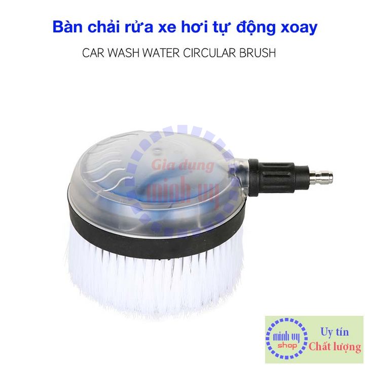 Chổi rửa xe tự xoay 360 độ – Chổi Rửa Xe – bàn chải rửa xe ô tô tự động xoay 360đầu nối nhanh 1/4 Inch