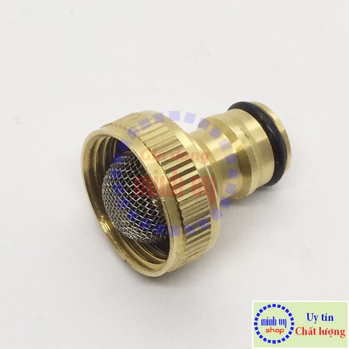 KHỚP NỐI ĐỒNG ĐẦU VÀO CHO MÁY XỊT RỬA CAO ÁP – ren trong 25mm – thay thế khớp nhựa – PHỤ KIỆN MÁY RỬA XE